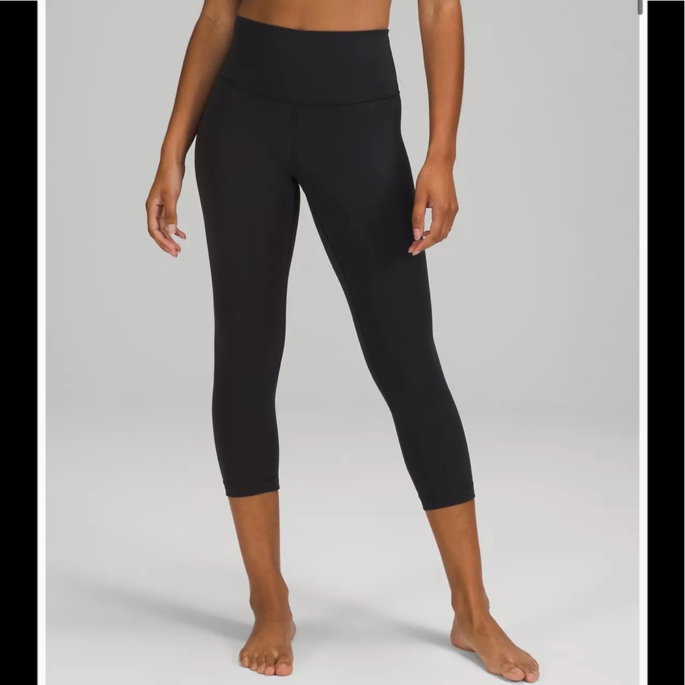 Lululemon cropped leggings size:8